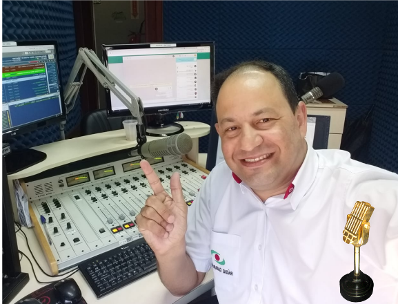 Edinho Barreto - Locutor de rádio - Grupo Enemidias - Rádio Caiobá